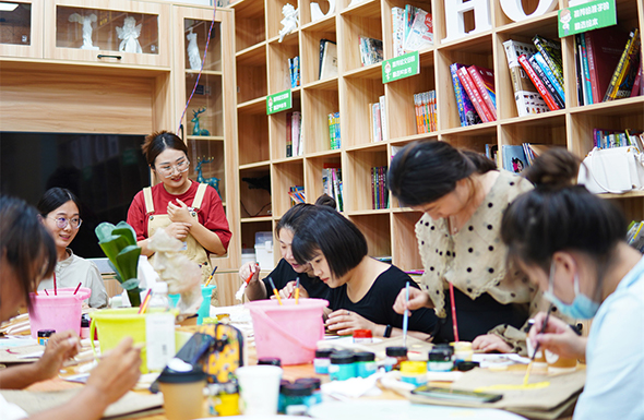 父母课堂·手绘muji同款麻布袋